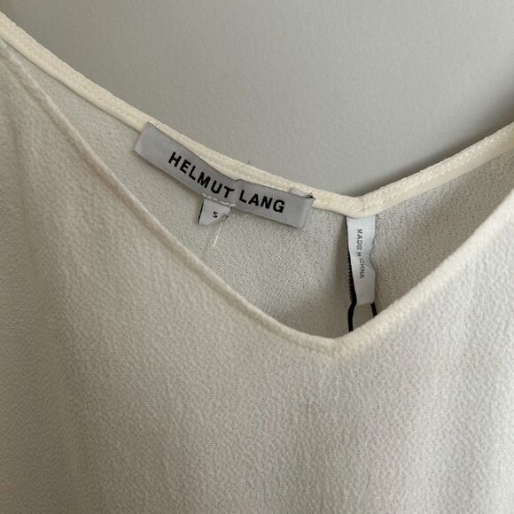 Helmut Lang Double Strap Top - Ivory - Picture 5 of 9